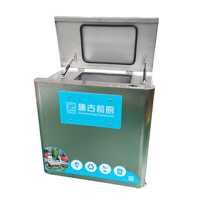 Αυτόματη μηχανή κουζινών Composter τροφίμων 304SS 10KG/D για τη διάθεση απορριμάτων