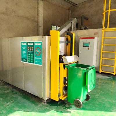 2ton/Day αγορών λεωφόρων εμπορικός λιπασματοποίησης εξοπλισμός καταστροφέων εγγράφων αποβλήτων μηχανών βιοϊατρικός