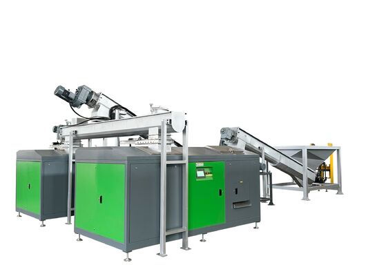 Ημερήσια χωρητικότητα επεξεργασίας 1000KG Αυτοματοποιημένη μηχανή κατασκευής κομποστοποίησης οργανικών αποβλήτων τροφίμων Μηχανή κατασκευής από ανοξείδωτο χάλυβα Ελεγχόμενο από PLC Διαχωρισμός Οργανικών Απορριμμάτων Εξοπλισμός κομποστοποίησης