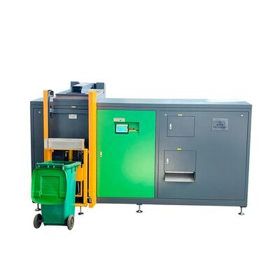 3100KGS Βάρος μηχανής Σύστημα διαχείρισης αποβλήτων τροφίμων TOGO Μηχανή κομποστοποίησης οργανικών αποβλήτων τροφίμων με κύκλο επεξεργασίας 24H