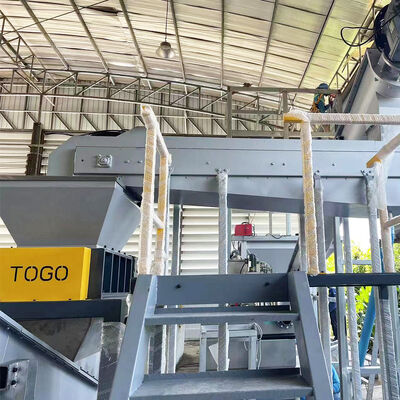 Προσαρμοσμένη ισχύς 24H κύκλος επεξεργασίας πλήρως αυτόματο έλεγχο PLC μεγάλης χωρητικότητας Απορρίμματα τροφίμων Σύστημα κομποστοποίησης Μικροβιακά απόβλητα