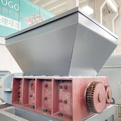 Δυνατότητα επεξεργασίας 3000-10000KG/D Τροφικά απόβλητα θρυμματιστή με υπερφόρτωση προστατευτικό κινητήρα και υψηλής απόδοσης ασφάλειας