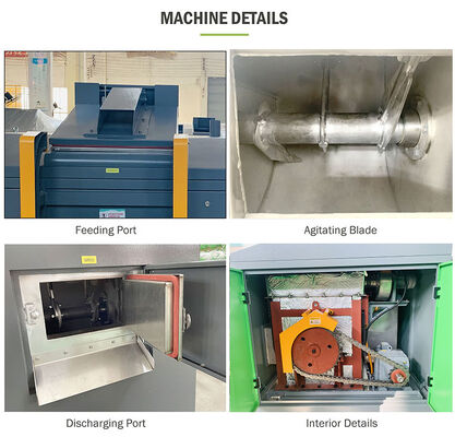 TOGO TG-CC-300 Commercial Composting Machine with 300KG/D Capacity Fully Automatic PLC Control and SUS304 Material